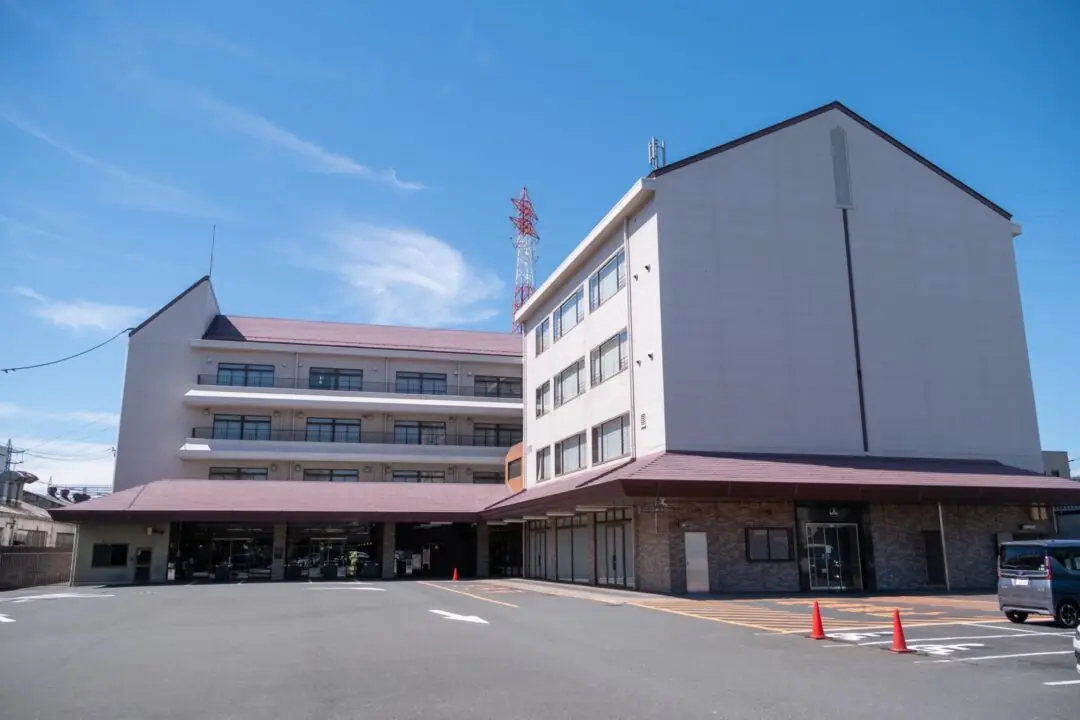 戸田葬祭場の外観